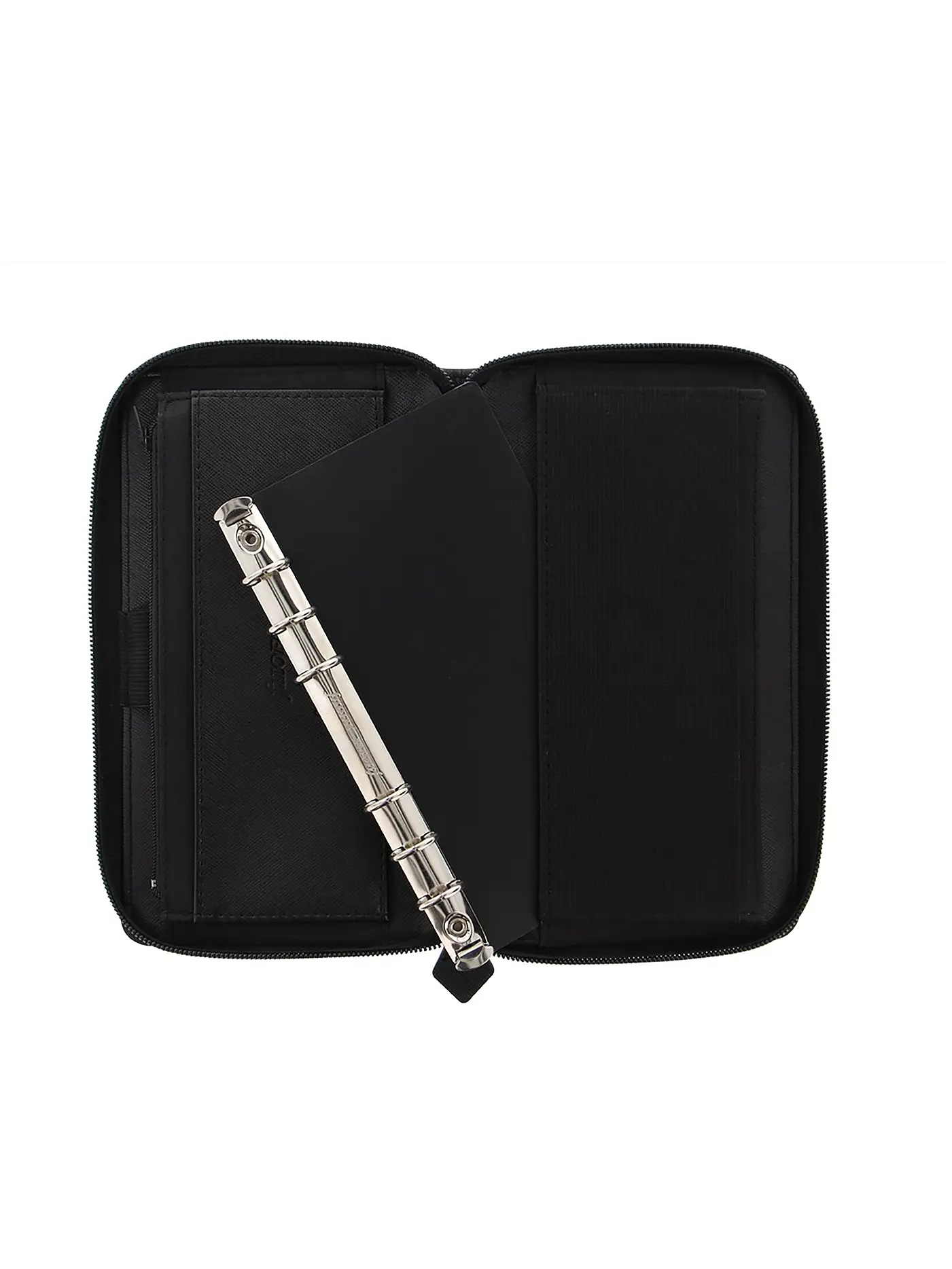 FILOFAX | Saffiano Zip Personal Compact Organiser Black 2021 | 